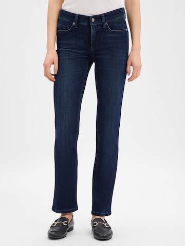 Cambio Slimfit Jeans in Blauw: voorkant