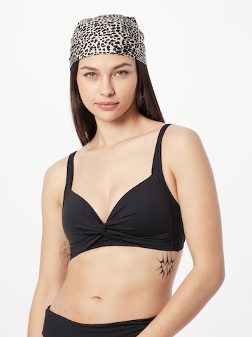 Marks & Spencer T-Shirt Bikinitop in Schwarz: predná strana