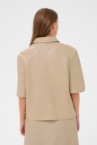SAINT TROPEZ Blouse 'OndreaSZ' in Beige