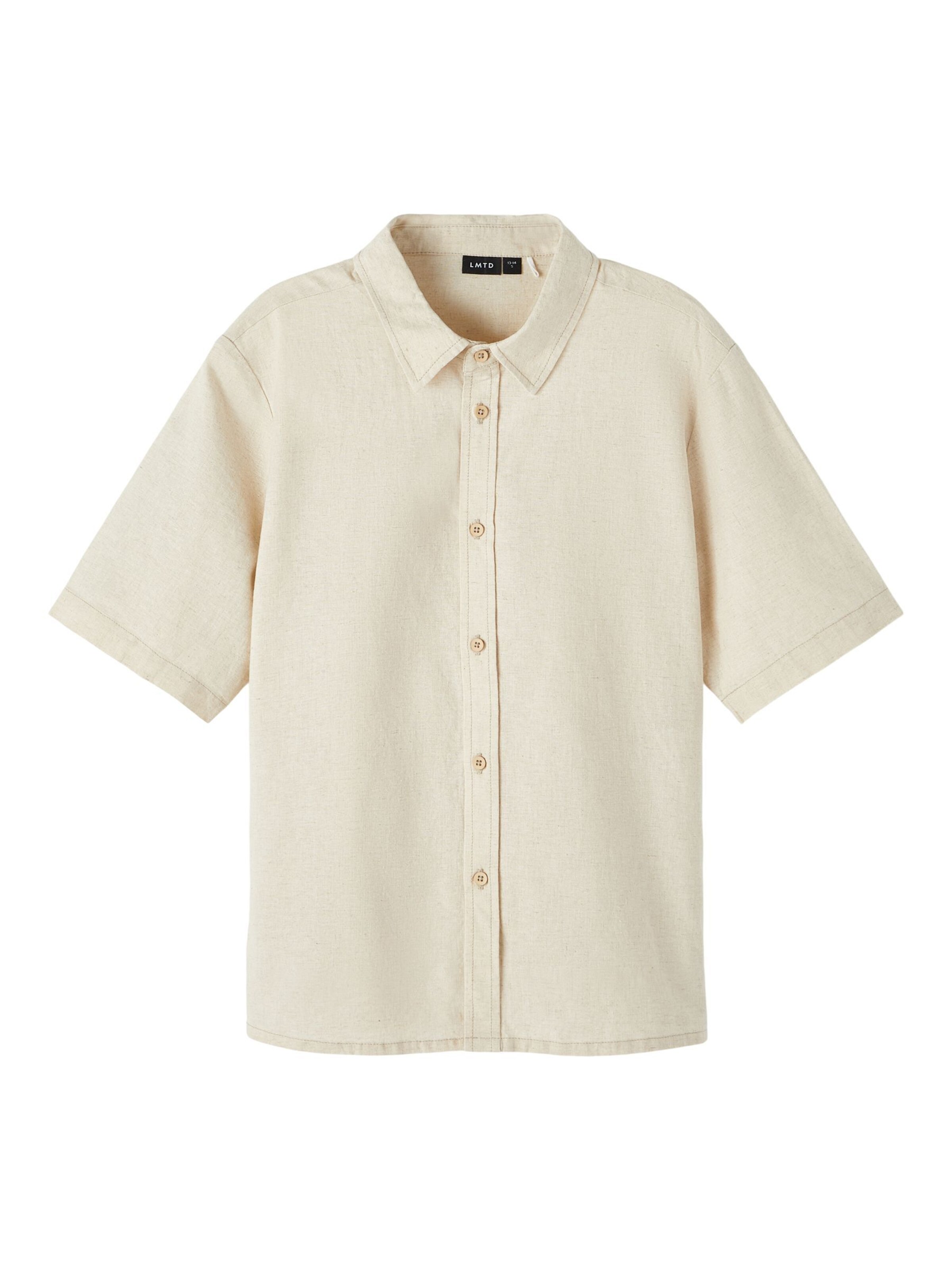 LMTD - Ajuste regular Camisa en beige: frente
