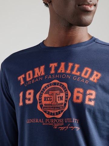 Tricou de la TOM TAILOR pe albastru