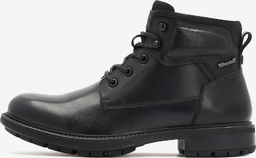 juoda Kazar Auliniai batai su raišteliais: priekis