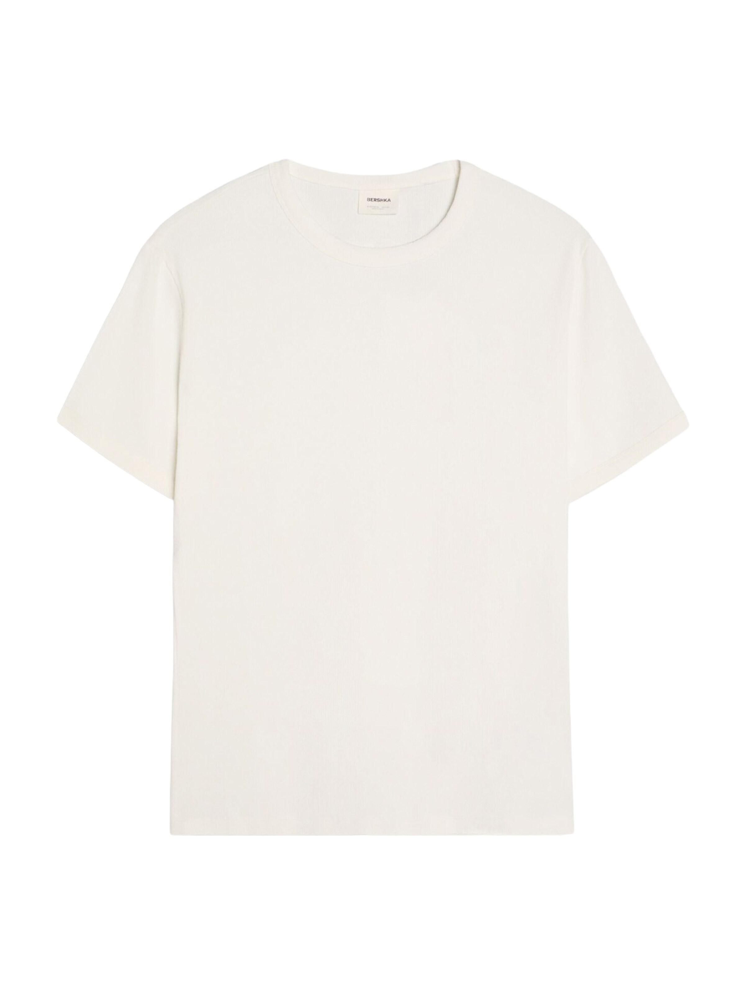 Bershka T-Shirt in XS in weiß, Produktansicht