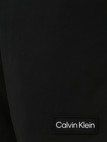 Calvin Klein Swimwear Board Shorts 'Medium Runner' in Black