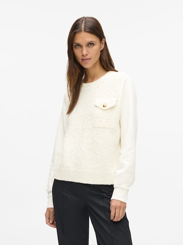 Karl Lagerfeld Pulover | bela barva: sprednja stran