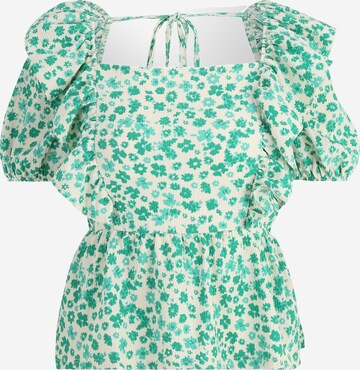 Chemisier Dorothy Perkins Petite en vert : devant