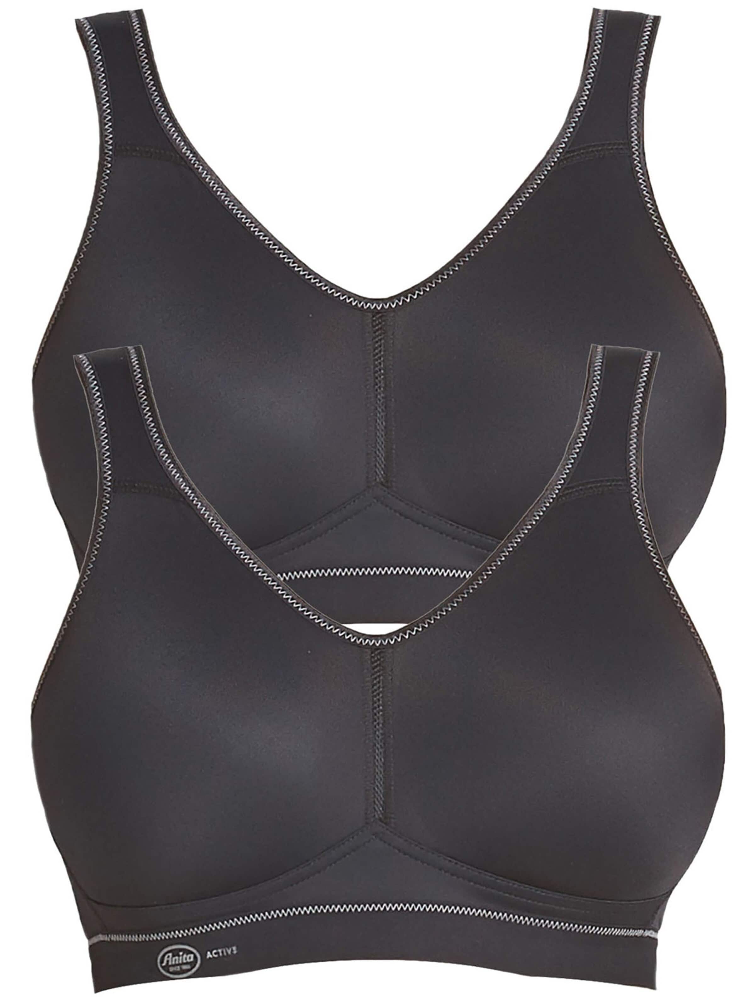 ANITA Bra 'Light & Firm' in Black: front