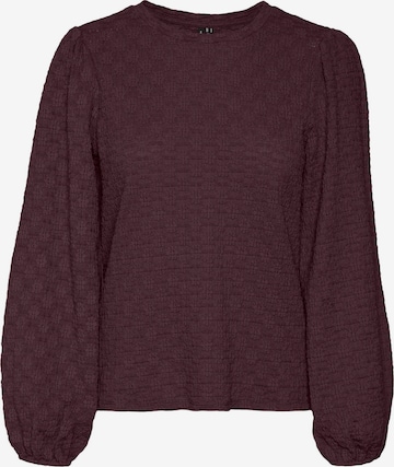 Chemisier 'VMFlower' VERO MODA en rouge : devant