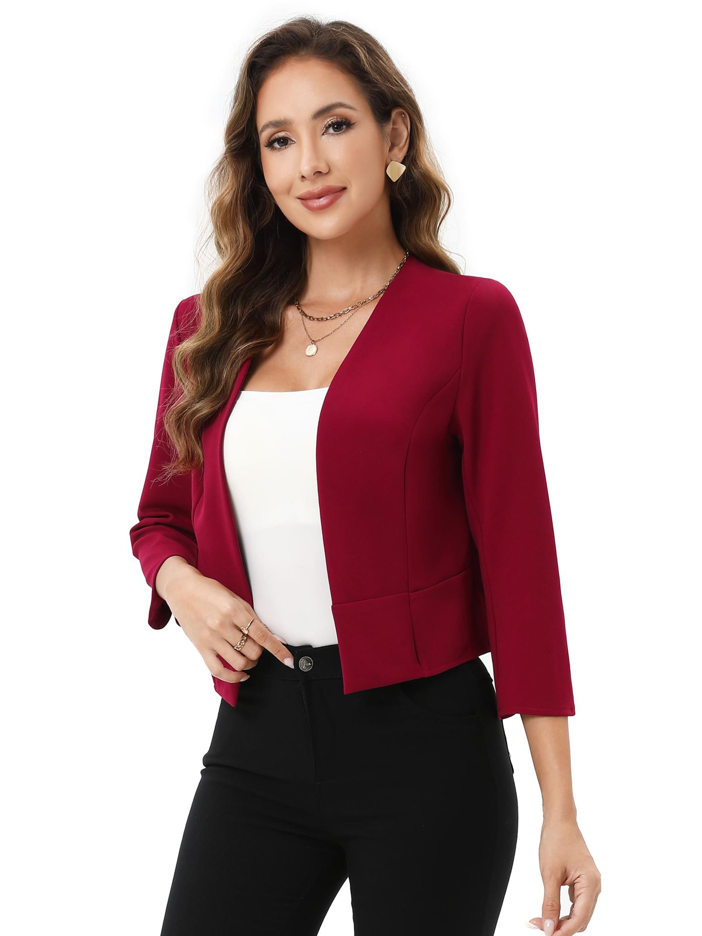 Yesfashion Blazer in Red
