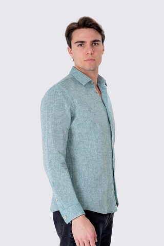 UNIQVIBE Regular fit Overhemd in Blauw