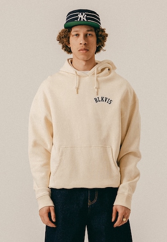 Sweat-shirt BLKVIS en blanc : devant