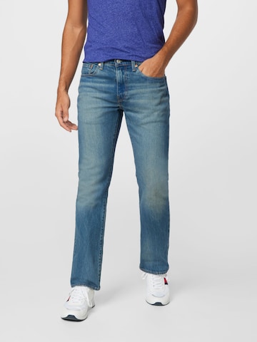 LEVI'S ® Bootcut Jeans '527™ Slim Bootcut' in Blauw: voorkant