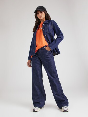 Nike Sportswear Shirt 'SWOOSH' in Orange