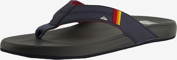 REEF Beach & Pool Shoes in Blue: front