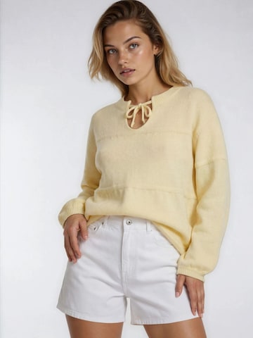 MixRay - Pullover 'Pullover' em amarelo