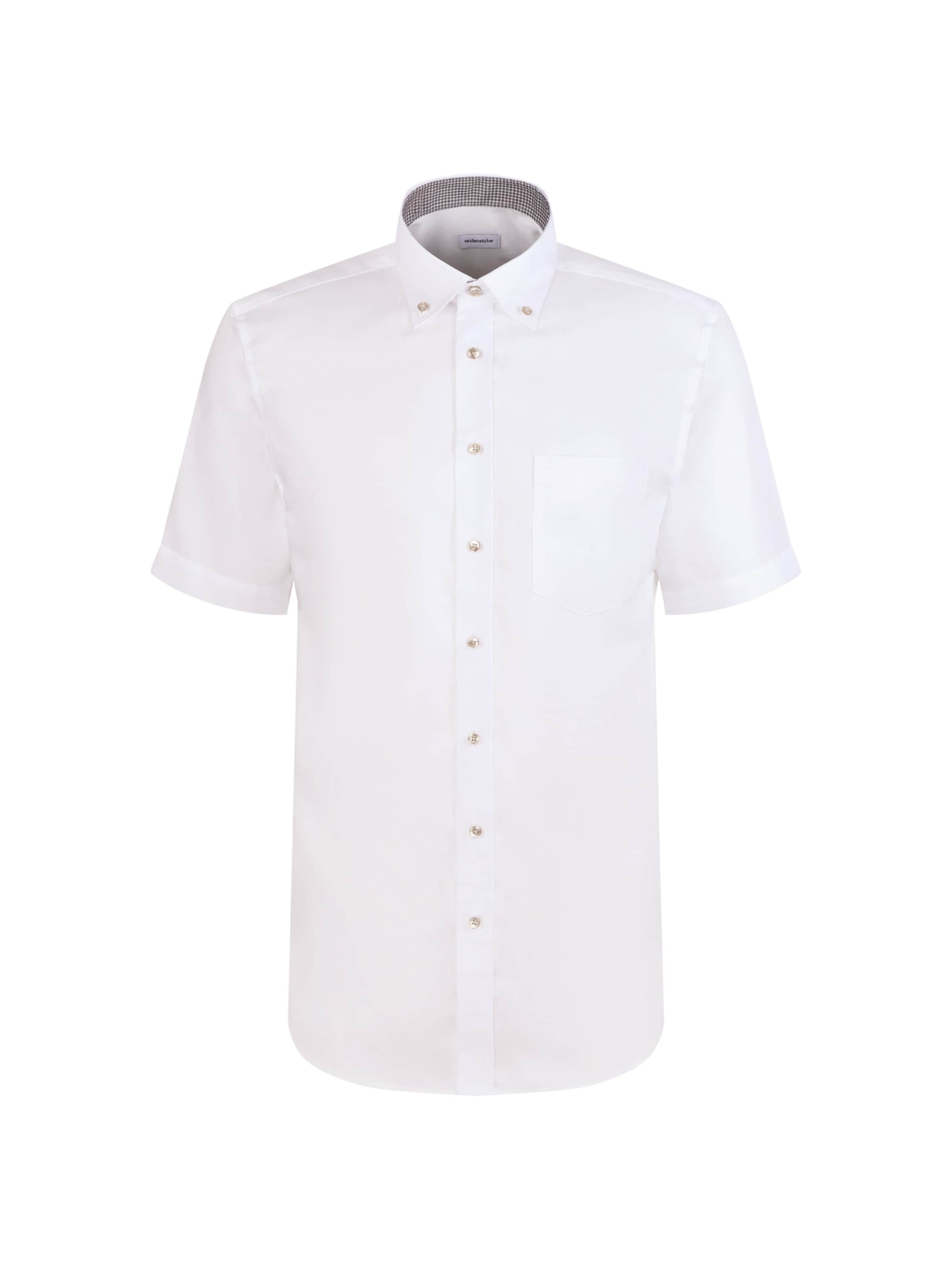 Chemise business SEIDENSTICKER en blanc : devant