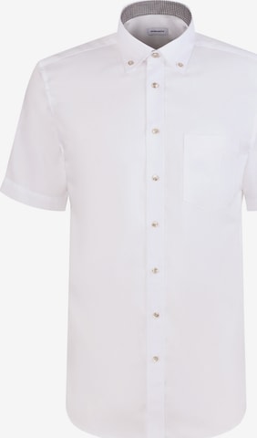 Chemise business SEIDENSTICKER en blanc : devant