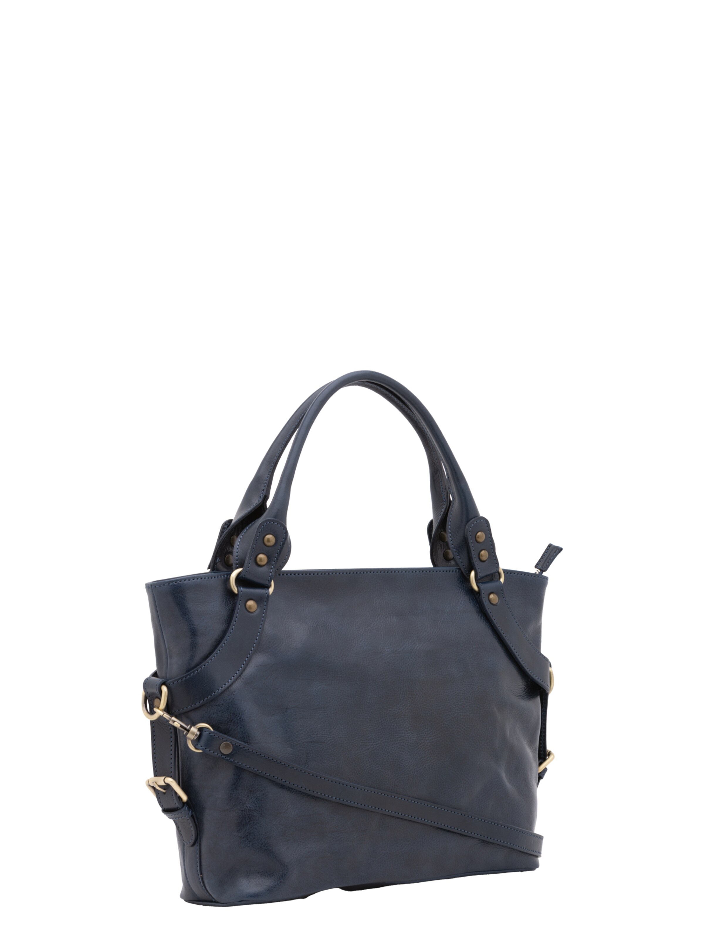 Viola Castellani Handtas in Blauw: voorkant