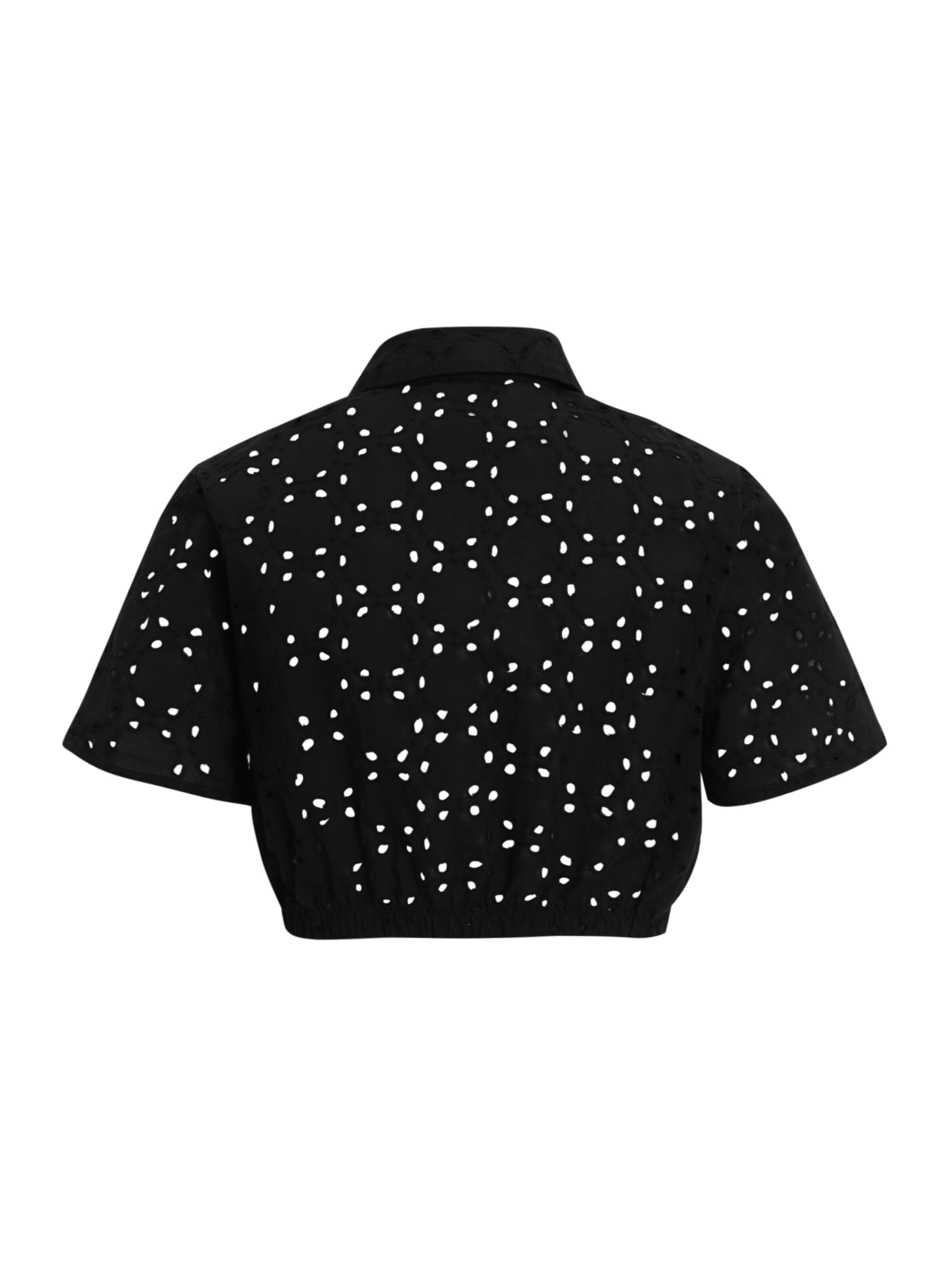 Only Petite Bluse in Schwarz