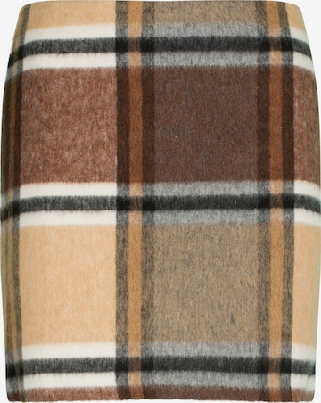 Nicowa Skirt 'LANINO' in Brown: front