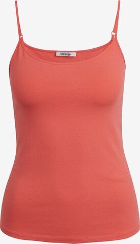 Orsay Top in Orange: predná strana