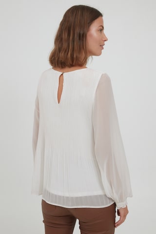 Fransa Blouse 'FRDAJAPLISSE 1' in Wit