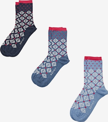 ESPRIT Socks in Mixed colors: front