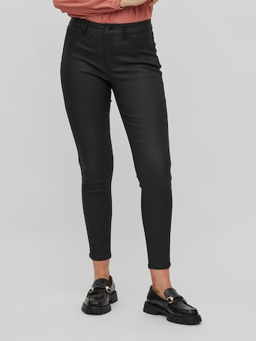 VILA Skinny Jeans in Zwart: voorkant