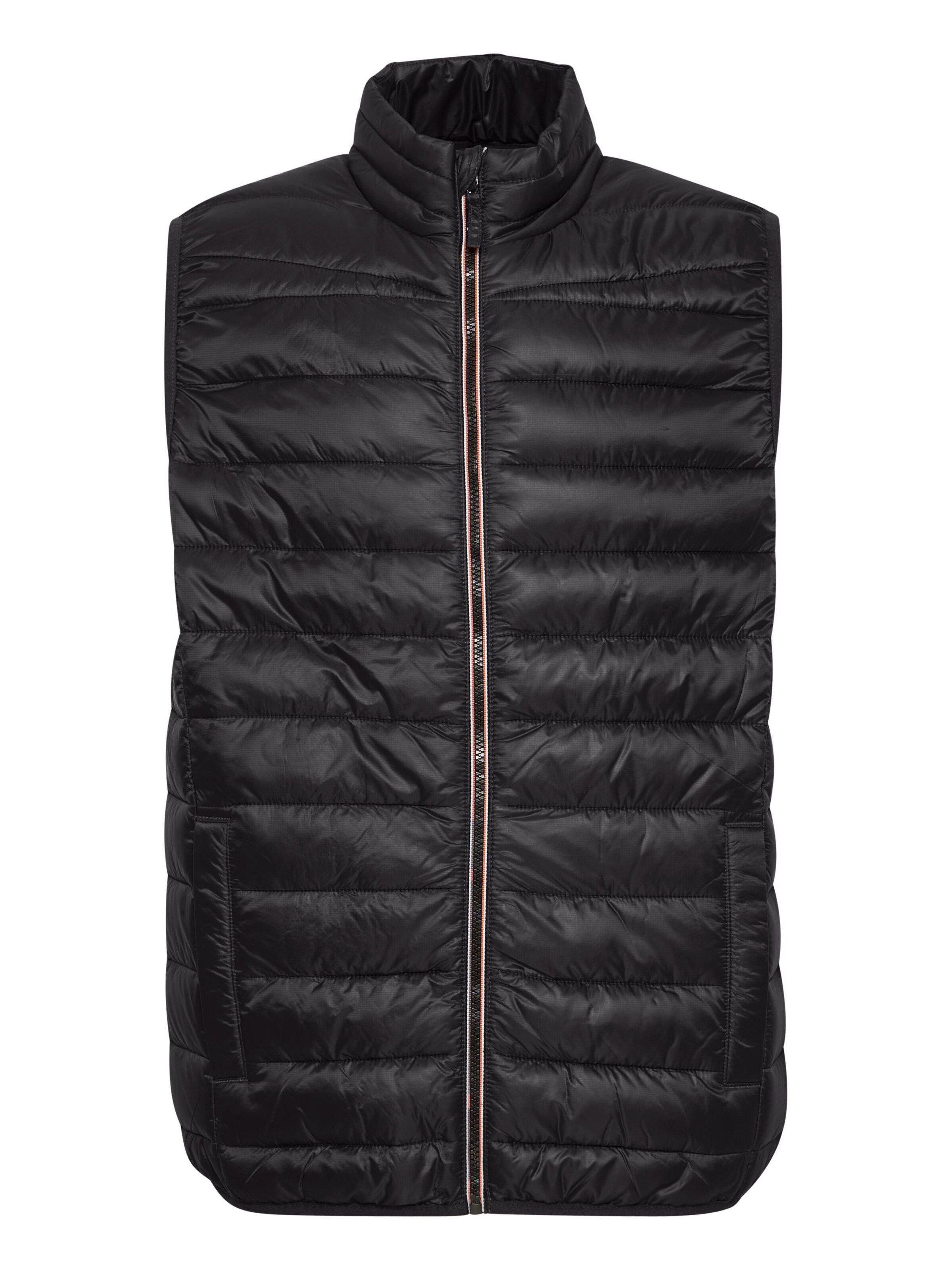 BLEND - Chaleco en negro: frente