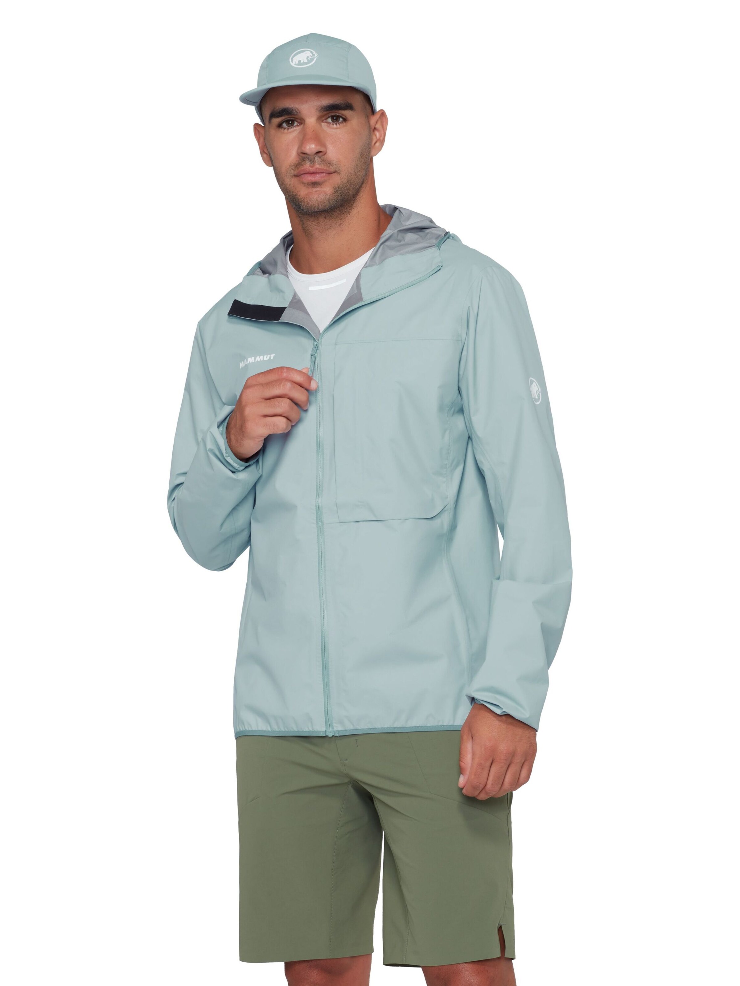 MAMMUT Outdoor jacket ''DUCAN LIGHT' ' in Blue: front
