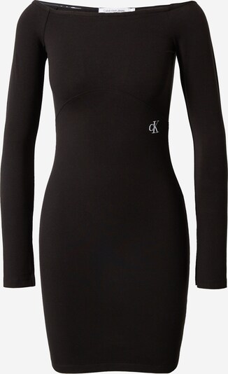Calvin Klein Jeans Dress 'BARDOT' in Black / White, Item view