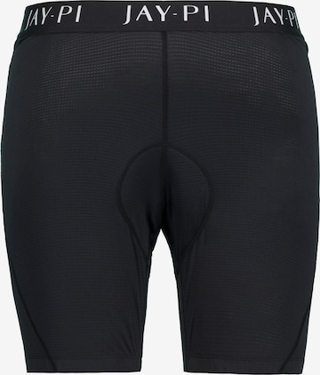 JAY-PI Sportunterhose in Schwarz: Vorderseite