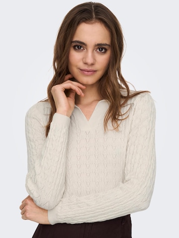 ONLY Sweter 'SVALA' w kolorze biały
