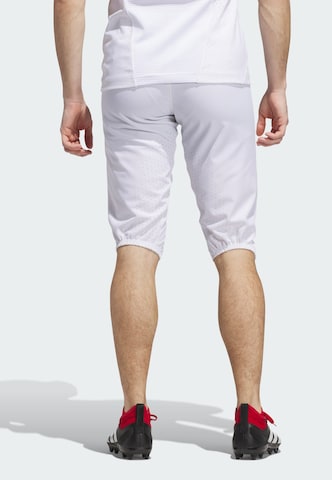 ADIDAS PERFORMANCE - Slimfit Pantalón deportivo 'Adizero Impact' en blanco