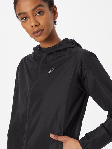 ASICS Sportjacke in Schwarz