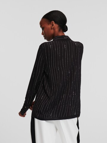 Karl Lagerfeld Bluse in Schwarz