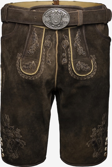 Krüger Buam Trachtenhose 'Theodor' in 46 in braun, Produktansicht