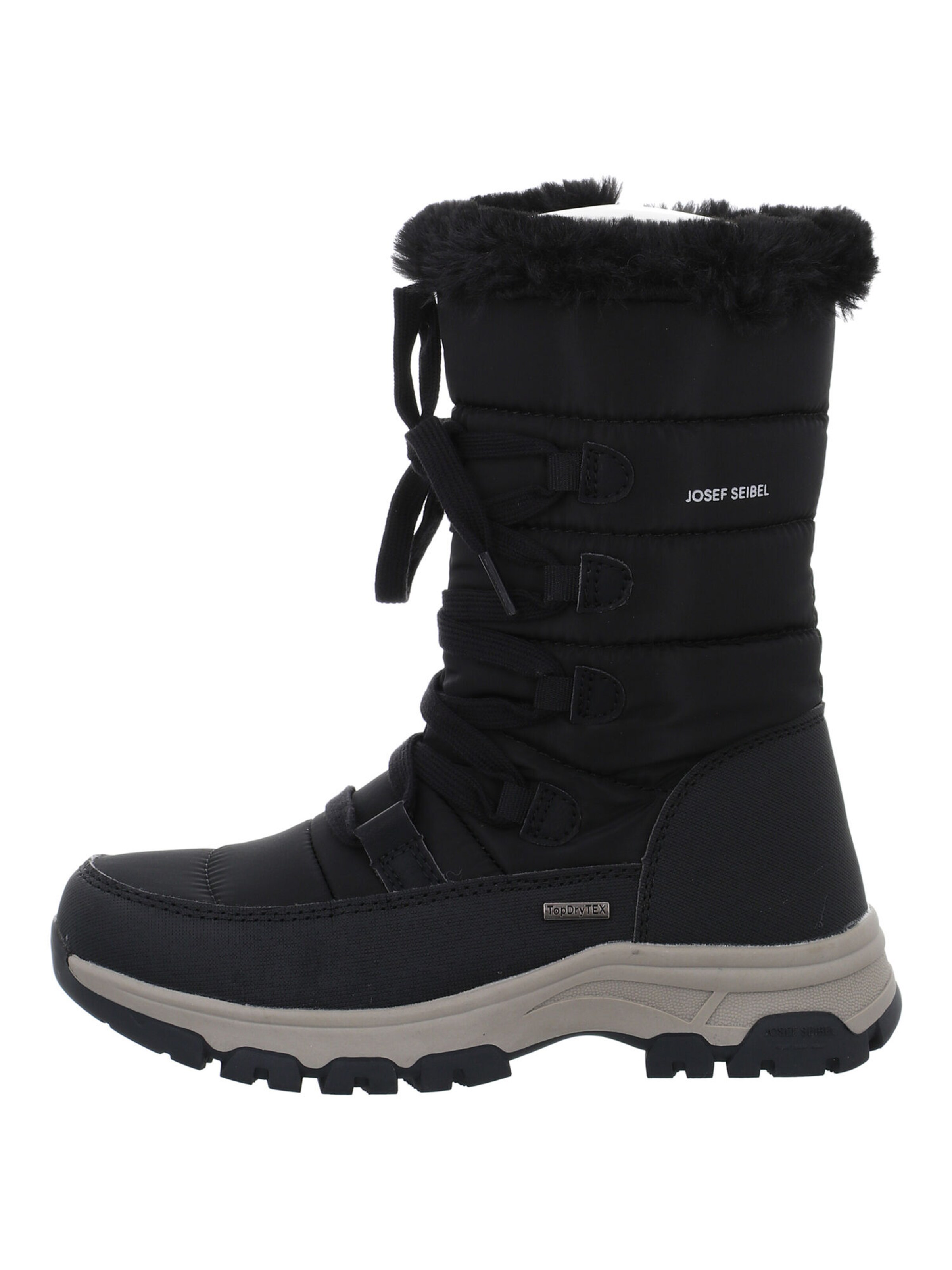 JOSEF SEIBEL Snow Boots 'Davos' in Black