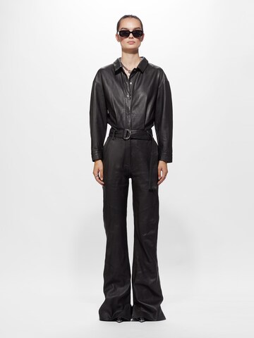 Young Poets Jumpsuit 'Jupiter' in Zwart: voorkant