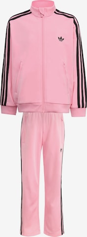 ADIDAS ORIGINALS Regular Jogginganzug 'Firebird' in Pink: Vorderseite