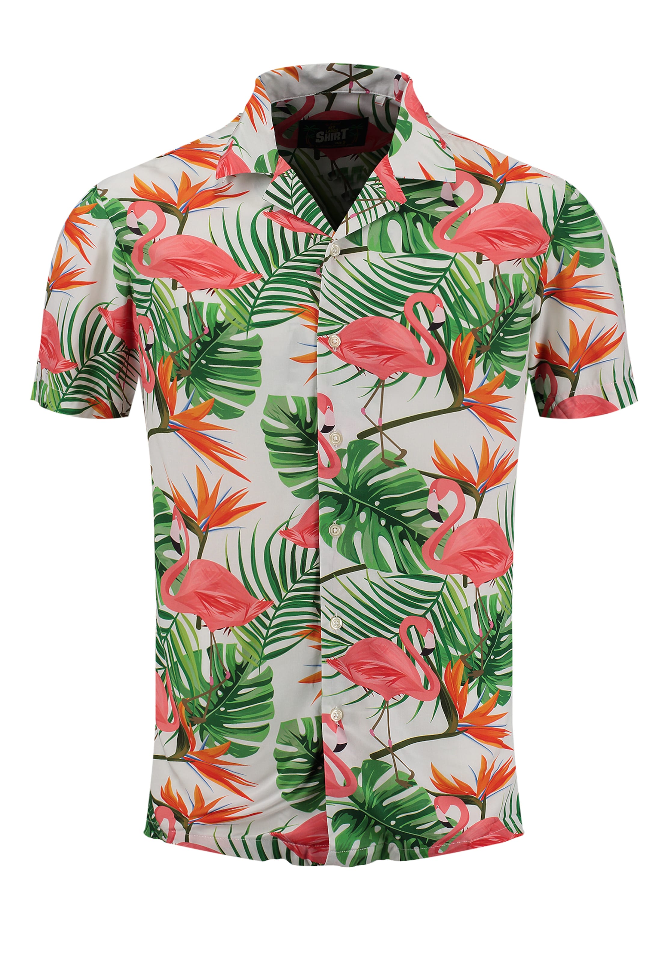 Key Largo Regularny krój Koszula 'KLKEYS' w kolorze biały: przód