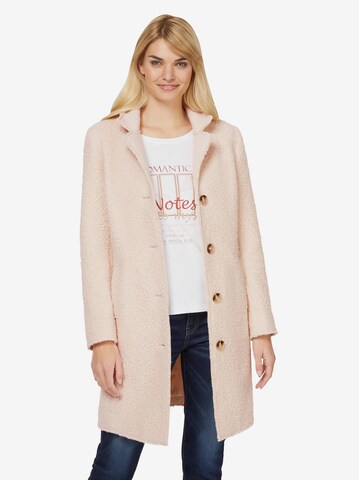 Linea Tesini by heine Winter Coat in Beige: front