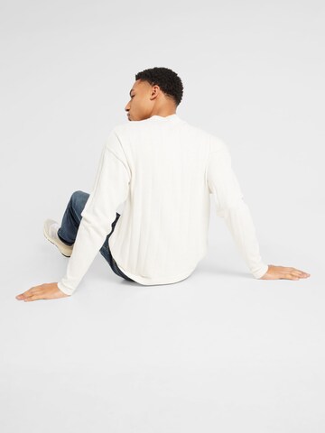 Pull-over 'MARCO' JACK & JONES en blanc