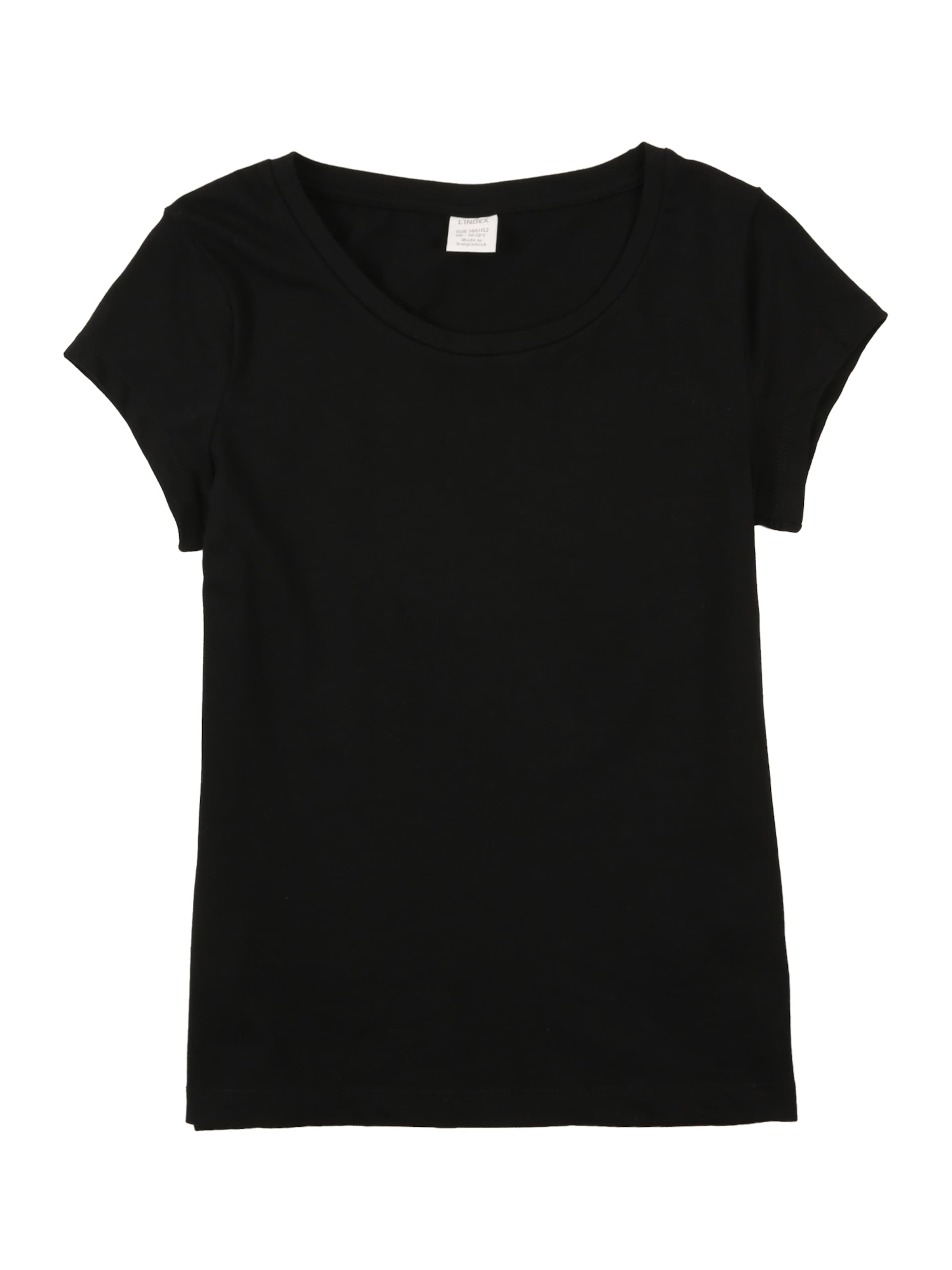 T-Shirt Lindex en noir : devant