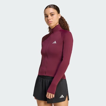 ADIDAS PERFORMANCESportska jakna 'Adi365 Seasonal' - smeđa boja: prednji dio