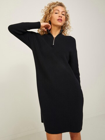 JJXX Knit dress 'Sandra' in Black: front