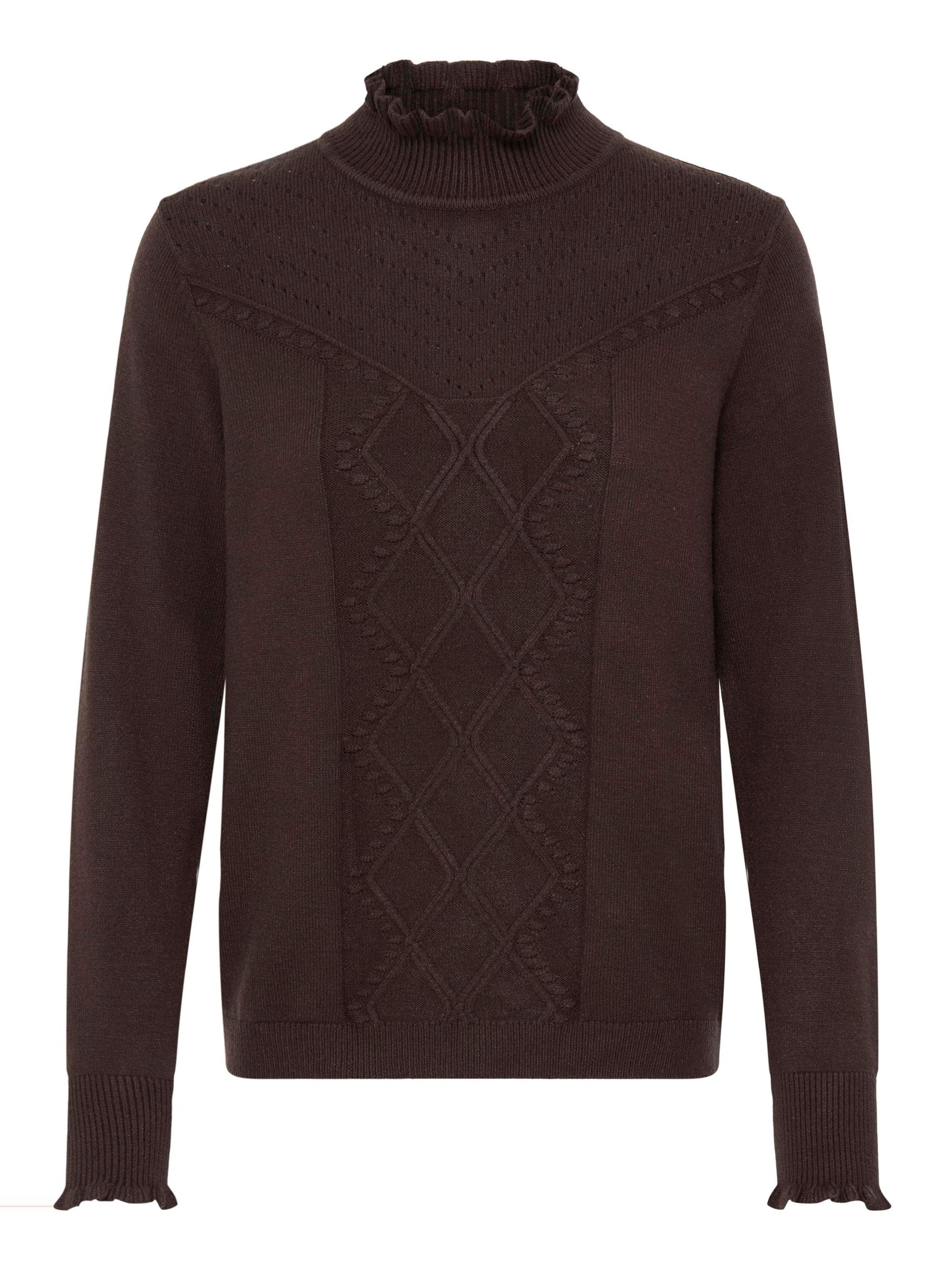 Pullover 'POXBMMNERA' di Oxmo in marrone: frontale