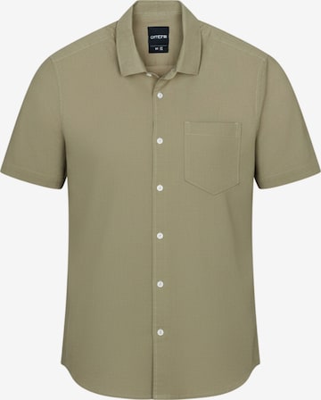 Chemise 'OM-SHSS-0167' Ombre en vert : devant