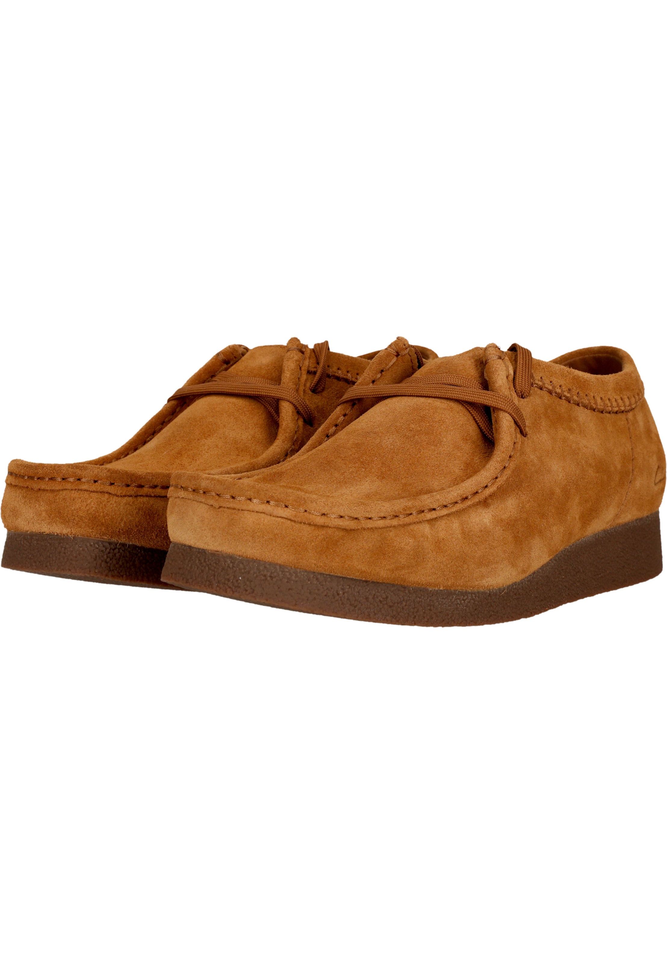 CLARKS Mokassin 'WallabeeEVO' in Braun