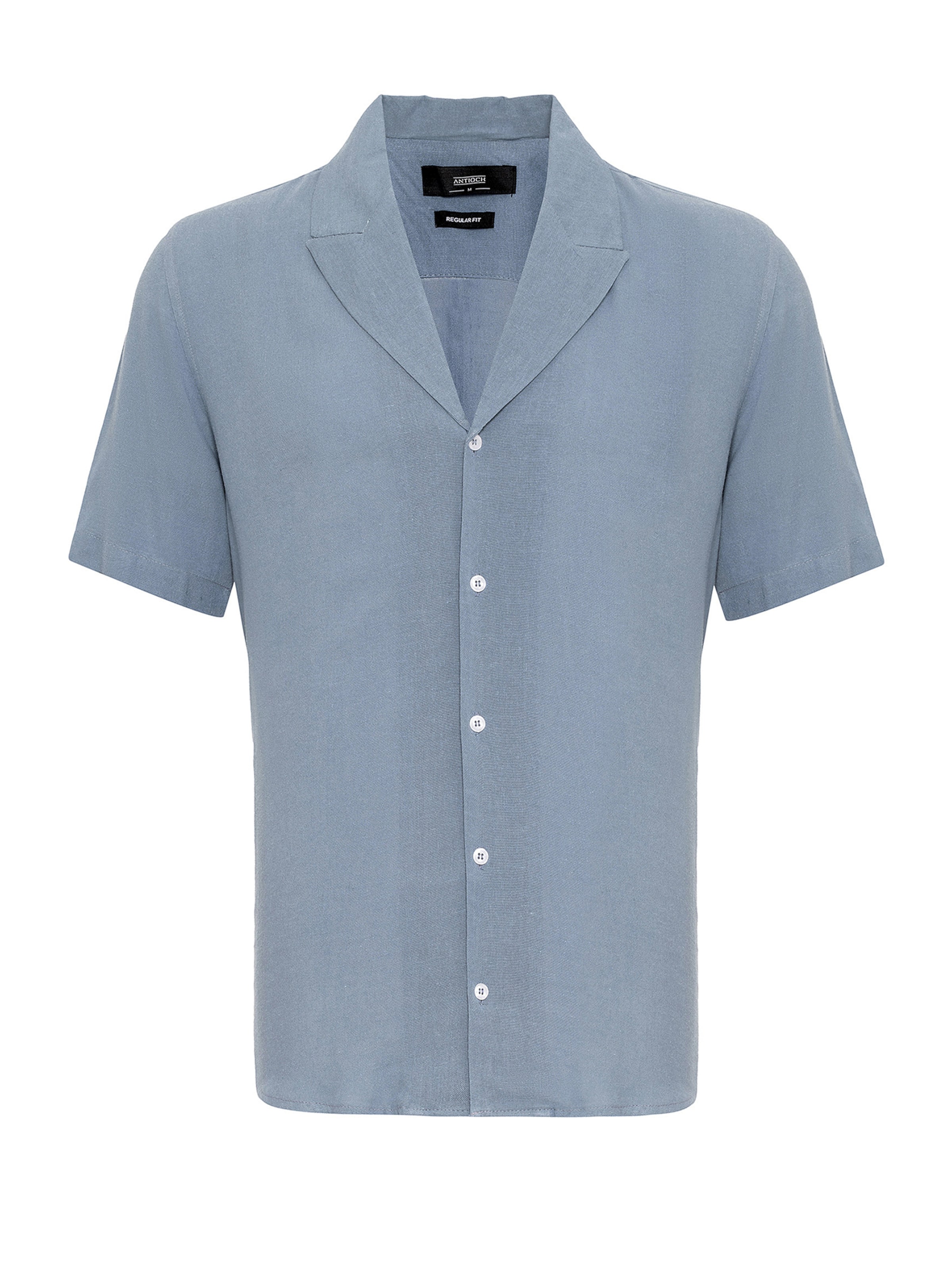 Antioch Button Up Shirt in Blue: front